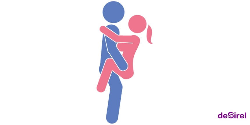 La position sexuelle extrême du Singe debout pour couples avancés | Desirel.fr sex shop