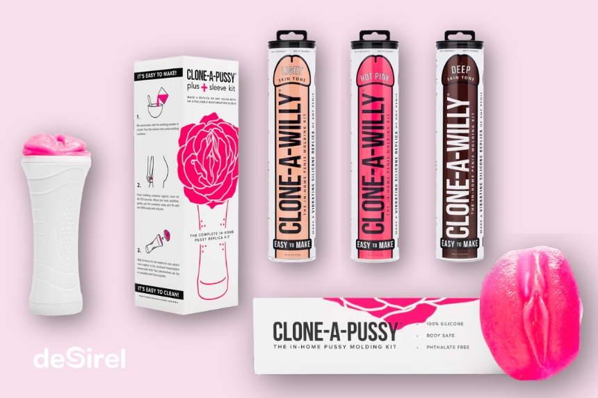 Clone a Willy & Clone a Pussy kit DIY dildo et masturbateur maison | Sex Shop Desirel
